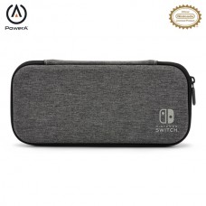 PowerA 1522651-01 İnce Koruma Kılıfı, Nintendo Switch için  OLED Model, Nintendo Switch veya Nintendo Switch Lite - Kömür