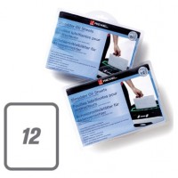 Rexel 2101948 Evrak İmha Makinesi Yağ Kağıtları Mavi (12 adet)