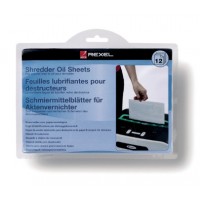 Rexel 2104237 Evrak İmha Makinesi Yağ Kağıtları (12 adet)