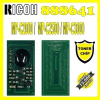 RICOH 888641 Sarı CHİP (Toner için) 15000 Sayfa / MP-C2000, MP-C2500, MP-C3000