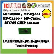 Ricoh 841424 Siyah CHİP (Toner için) 20000 Sayfa / MPC2800, MPC3001, MPC3300, MPC3501