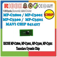Ricoh 841427 Mavi CHİP (Toner için) 15000 Sayfa / MPC2800, MPC3001, MPC3300, MPC3501