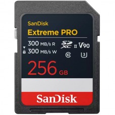SANDISK 256GB Extreme PRO SDXC UHS-II V90 300MB/s SD Card丨SDSDXDM-256G-GN4IN