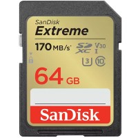 SANDISK 64 GB Extreme SD UHS-I Kart丨SDSDXV2-064G-GNCIN