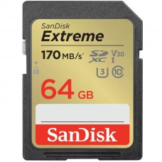 SANDISK 64 GB Extreme SD UHS-I Kart丨SDSDXV2-064G-GNCIN