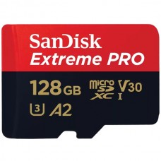 SANDISK 128GB Extreme Pro SDXC UHS-I A2 200MB/s MicroSD Card丨SDSQXCD-128G-GN6MA