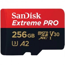SANDISK 256GB Extreme Pro SDXC UHS-I A2 200MB/s MicroSD Card丨SDSQXCD-256G-GN6MA