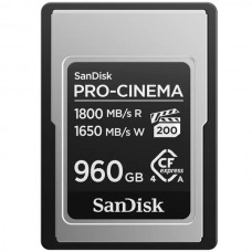 SANDISK 960GB PRO-CINEMA CFexpress™ Type A Kart 1800 MB/s丨SDCFEA-960G-GN4NN