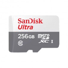 SANDISK 256GB Ultra 100MB/s Class 10 UHS-I MicroSD Hafıza Kart丨SDSQUNR-256G-GN3MN