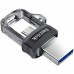 SANDISK 128GB Ultra Dual Drive Micro USB 3.0 130 MB/s Flash Bellek Siyah-Gri丨SDDD3-128G-G46