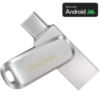 SANDISK 64GB Ultra Dual Drive Luxe USB3.2 Gen1 Type-C Flash Bellek Gümüş丨SDDDC4-064G-G46