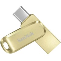 SANDISK 256GB Ultra Dual Drive Luxe USB3.2 Gen1 Type-C Flash Bellek Altın丨SDDDC4-256G-G46GD