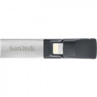 SANDISK SDIX30N-064G-GN6NN USB 64GB 3.0 IOS Mini Ixpand Flash Drive Siyah Bellek