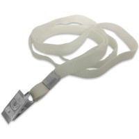 SARFF 15311202T Eko Metal Klipsli Kart Askı İpi Beyaz 50'Li 