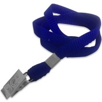 SARFF 15311204T Eko Metal Klipsli Kart Askı İpi Mavi 50'Li 