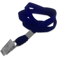 SARFF 15311205T Eko Metal Klipsli Kart Askı İpi Lacivert 50'Li 