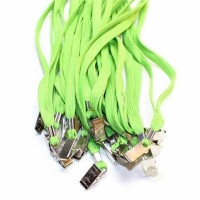 SARFF 15311209 Metal Klipsli Kart Askı İpi Fıstık Yeşili 50'Li 