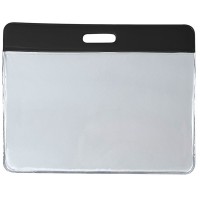 SARFF 15207005 Pvc Yatay Kart Poşeti Siyah100'Lü