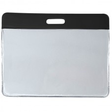 SARFF 15207005 Pvc Yatay Kart Poşeti Siyah100'Lü