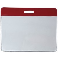 SARFF 15207006 Pvc Yatay Kart Poşeti Kırmızı 100'Lü