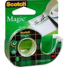 Scotch® 8-1975D Magic Bant, Kesicili, 19mm x 7,5 m