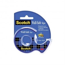 Scotch® 183  Wall Safe (duvara zarar vermez) Bant, Kesicili, 19mm x 16,5m