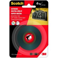 Scotch® 4002 Extra Güçlü Montaj Bandı 19mm x 1,5m 
