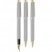 Scrikss Venus 722W Gold Krom Tükenmez - Versatil - Dolma Kalem M Uç Üçlü Set Balıksırtı Desenli T00SAII722WGKA Scrikss Venus 722W Gold Krom Tükenmez - Versatil - Dolma Kalem M Uç Üçlü Set Balıksırtı Desenli T00SAII722WGKA