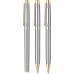 Scrikss Venus 722W Gold Krom Tükenmez - Versatil - Dolma Kalem M Uç Üçlü Set Balıksırtı Desenli T00SAII722WGKA Scrikss Venus 722W Gold Krom Tükenmez - Versatil - Dolma Kalem M Uç Üçlü Set Balıksırtı Desenli T00SAII722WGKA