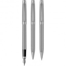 Scrikss Venus 722W Krom Tükenmez - Versatil - Dolma Kalem M Uç Üçlü Set Balıksırtı Desenli T00SAII722WKRA Scrikss Venus 722W Krom Tükenmez - Versatil - Dolma Kalem M Uç Üçlü Set Balıksırtı Desenli T00SAII722WKRA