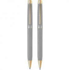 Scrikss Venus 722W Gold Krom Tükenmez - Mekanik Kurşun Kalem İkili Set Balıksırtı Desenli T00SAGG722WGKA Scrikss Venus 722W Gold Krom Tükenmez - Mekanik Kurşun Kalem İkili Set Balıksırtı Desenli T00SAGG722WGKA