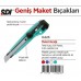 SDI 425 Maket Bıçağı Geniş Sıkıştırmalı