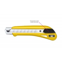 SDI 3050C Maket Bıçağı Geniş Otomatik Kilitlemeli SDI 3050C Maket Bıçağı Geniş Otomatik Kilitlemeli