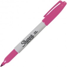 Sharpie 2194216 Şeker Pembe Fine Permanent Kalıcı Kalem Yuvarlak Uç ~1 mm