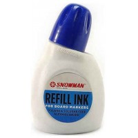 SNOWMAN BN-IA9M Mavi Beyaz Yazı Tahta Kalemi Mürekkebi 90cc
