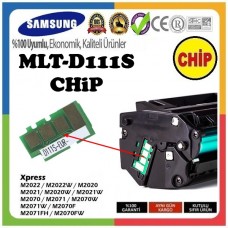 Samsung MLT-D111S Siyah CHİP (Toner için) 1000 Sayfa 