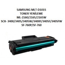 Samsung MLT-D101S Siyah Toner Yenileme MLT-D101S