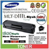 Samsung MLT-D111L Siyah MUADİL Japanese Toner 1800 Sayfa (SU807A) New Fırmware