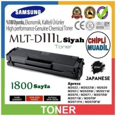 Samsung MLT-D111L Siyah MUADİL Japanese Toner 1800 Sayfa (SU807A)