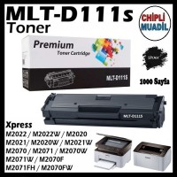 Samsung MLT-D111S Siyah MUADİL Premium Toner 1000 Sayfa 