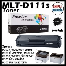 Samsung MLT-D111S Siyah MUADİL Premium Toner 1000 Sayfa 
