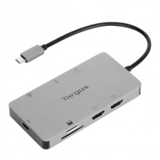 Targus DOCK423EU PD Geçişli USB-C Çift HDMI 4K Bağlantı İstasyonu, 100 W PD Geçişli