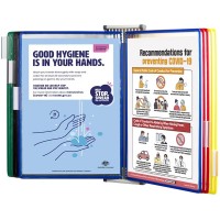 Tarifold 414509 Antimikrobiyal Duvar Kiti,10' Lu, A4