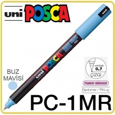 Uni POSCA PC-1MR Buz Mavisi ~0.7mm Su Bazlı Poster Markörü