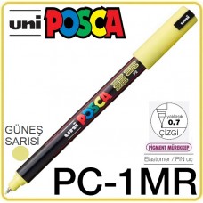 Uni POSCA PC-1MR Güneş Sarısı ~0.7mm Su Bazlı Poster Markörü