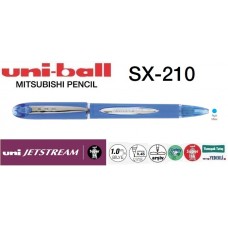 Uniball SX-210 JETSTREAM Mürekkepli 1.0 Roller Hızlı Yazı Kalemi Açık Mavi