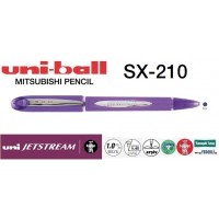 Uniball SX-210 JETSTREAM Mürekkepli 1.0 Roller Hızlı Yazı Kalemi Mor
