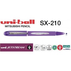Uniball SX-210 JETSTREAM Mürekkepli 1.0 Roller Hızlı Yazı Kalemi Mor
