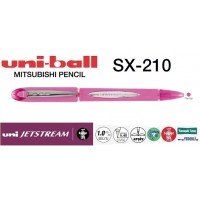 Uniball SX-210 JETSTREAM Mürekkepli 1.0 Roller Hızlı Yazı Kalemi Pembe