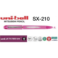 Uniball SX-210 JETSTREAM Mürekkepli 1.0 Roller Hızlı Yazı Kalemi Pembe